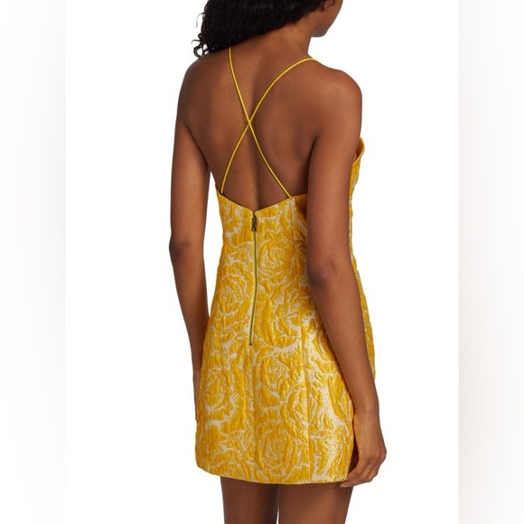 NWT Alice + Olivia Tayla Structured Mini Dress Size 8 - Picture 2 of 9